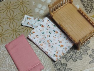 Cama Sylvanian Blanca