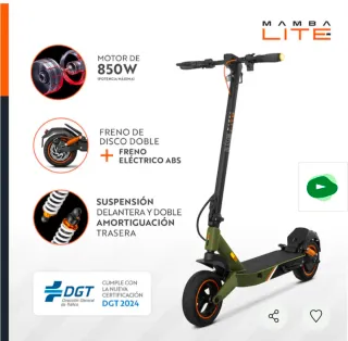 Patín Eléctrico Olsson Mamba Lite