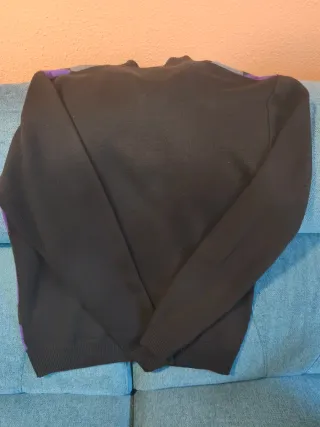 Jersey Pierre Cardin L Negro Morado