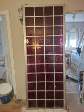 División pavés inyectado con estructura