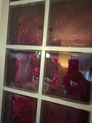 División pavés inyectado con estructura