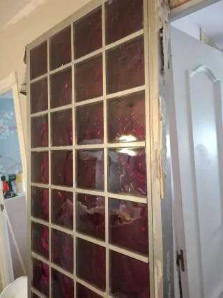 División pavés inyectado con estructura