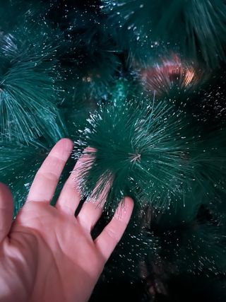 Árbol de Navidad Pino Puntas Nevadas !