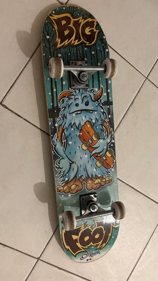 Monopatín Negro Old Rider