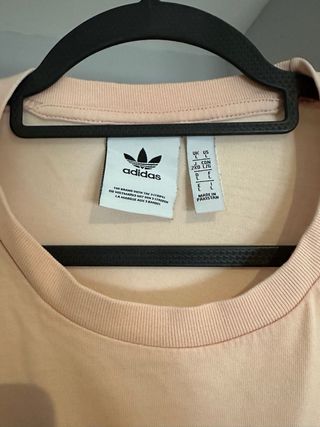 Camiseta Adidas 3 Rayas Rosa