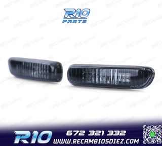 INTERMITENTES LATERALES BMW E46 98-05 CRISTAL CLARO NEGRO