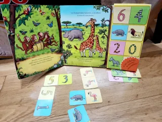 Cuenta en la sabana (Libro-puzzle) (Spanish Edi...