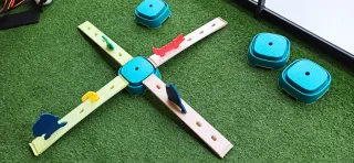 Recorrido motricidad baby Gym 2-6 años