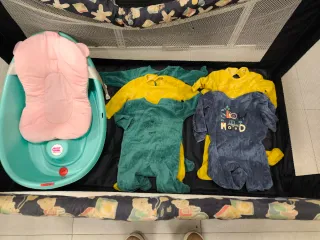 Pack Bebé: Parque, Bañera y Bodies