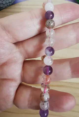 Pulsera Súper 7 Natural 6mm