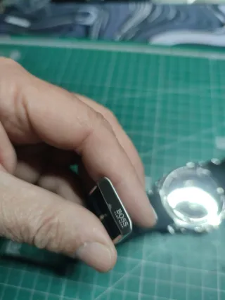 Reloj Hugo Boss Hombre Negro/Plata