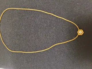 Conjunto Plata Dorada Flor Circonita