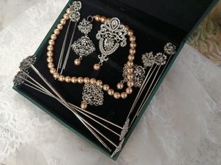 Aderezo Fallera Plata Completo