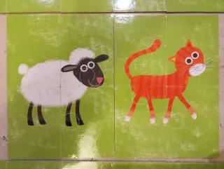 Puzzle HEADU Mi Granja 8+1 Piezas