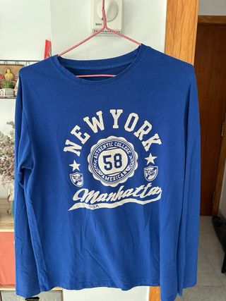 Camiseta Manga Larga New York Manhattan