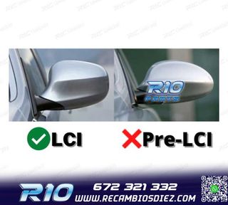 CARCASAS ESPEJOS BMW E81 E82 E87 E88 E90 E91 E92 E93 LOOK M3