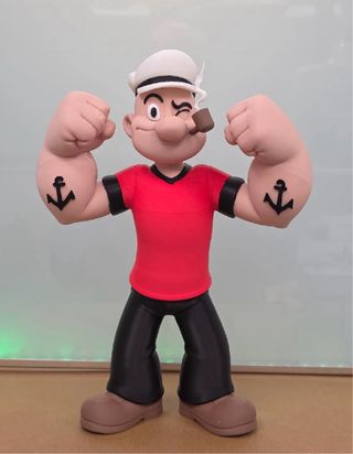 Popeye Stampa 3D braccio di ferro Altezza 25cm