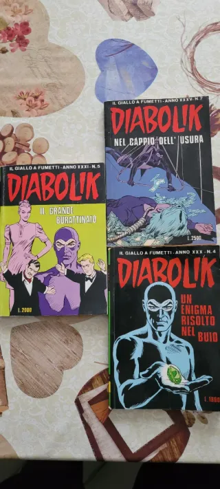 Fumetti di Diabolik