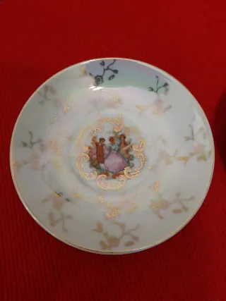 Coppia Tazzine Vintage con Piattini