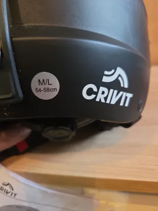 Casco Crivit sky-snowboard con visor fotocromatico