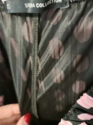 Falda tubo Sfera lunares rosa talla M