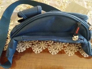 Marsupio Unisex GianMarcoVenturi Blu Nuovo