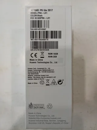 Huawei P8 Lite 2017 Nero 16GB