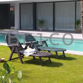 Tumbona Caimán Verde