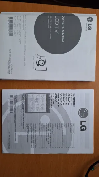 Smart TV LG 47" Negra