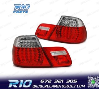 PILOTOS BMW E46 COUPE 99-03 LED INTERMITENTE DINAMICO ROJO C