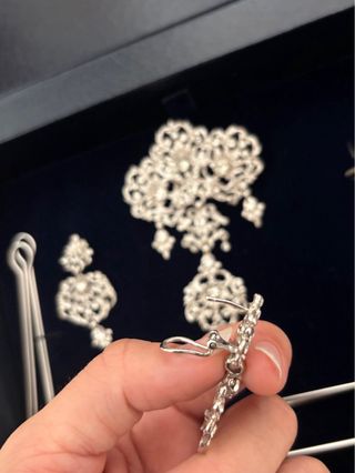 Aderezo Fallera Plata Junior/Juvenil