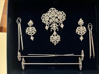 Aderezo Fallera Plata Junior/Juvenil