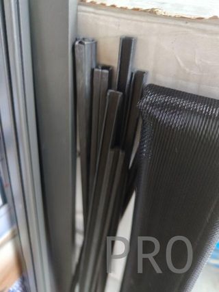 Tesa con zanzariera in alluminio 80 cm x 80 cm