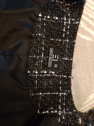 Chaqueta Tweed Mujer