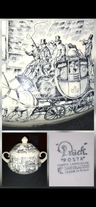 Sopera con tapa. DUCK posta San Claudio