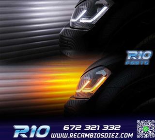 FAROS FULL LED DINAMICOS VOLKSWAGEN VW GOLF 7.5 17-19 LOOK R