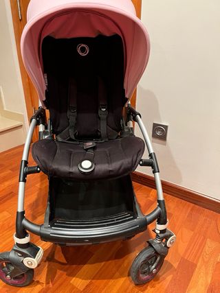 Cochecito Bugaboo Bee Rosa y Negro