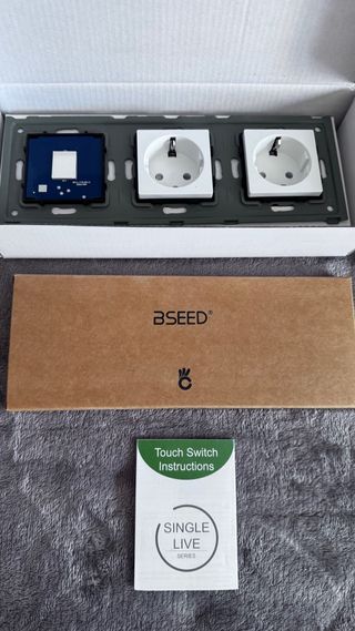 Enchufe y Interruptor BSEED Wifi Smart Blanco