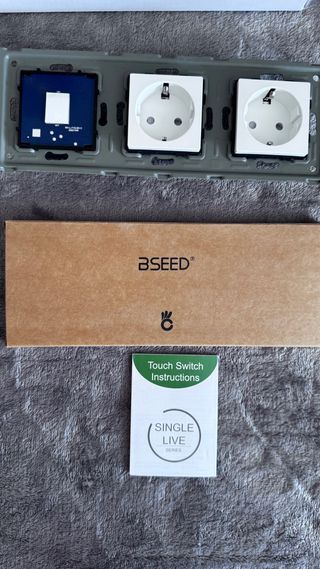 Enchufe y Interruptor BSEED Wifi Smart Blanco