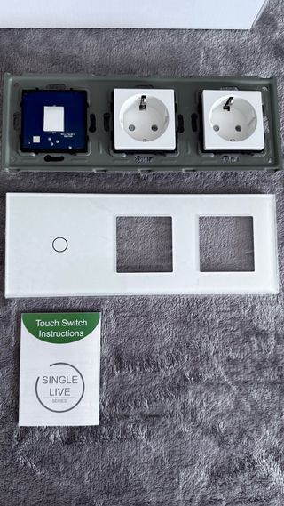 Enchufe y Interruptor BSEED Wifi Smart Blanco