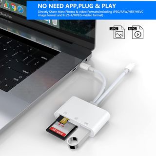 Adaptador Lector Tarjetas SD/TF USB para Móvil/PC