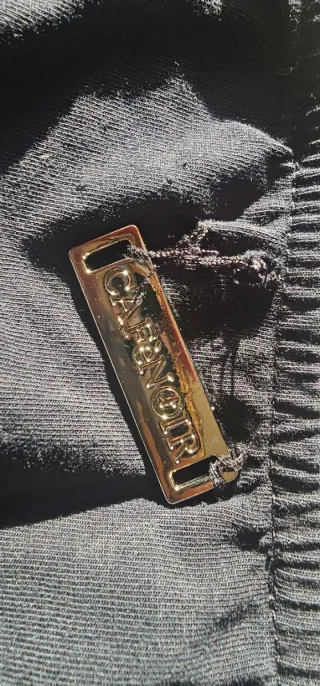 T-shirt donna CaféNoir nera con stampa