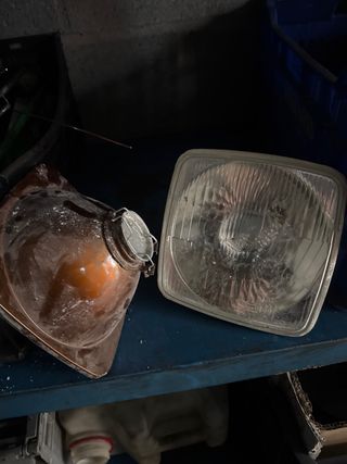 Óptica Faro Moto Cuadrada