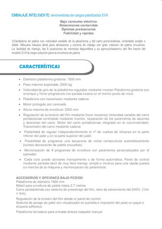 Máquina enfardadora de palets