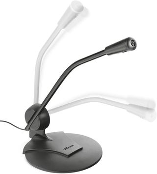 Trust Primo Micrófono PC con Cable 180 cm, Conexió