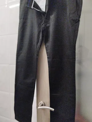 Pantalones negros hombre Talla XL