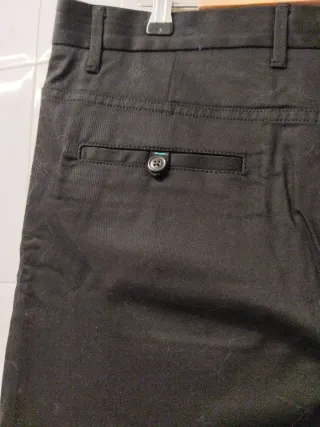 Pantalones negros hombre Talla XL