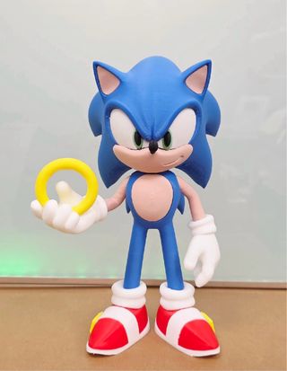 Busto Sonic Stampa 3D Altezza 25cm