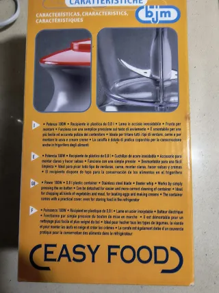 Tritatutto Elettrico Easy Food BJM