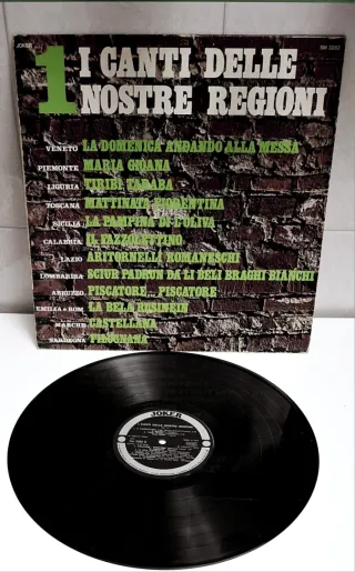 LP I Canti delle nostre Regioni Vol.1